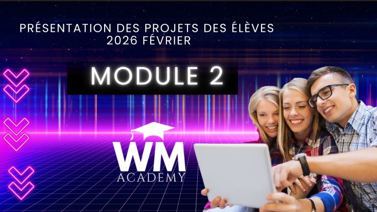 PRÉSENTATION DES PROJETS DES ÉLÈVES 2026